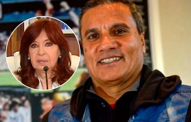Héctor Enrique El Negro Enrique apoyó a Cristina Kirchner en un video.
