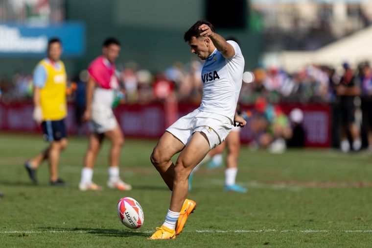 Los Pumas quedaron segundos en el Seven de Dubai Foto: Los Pumas