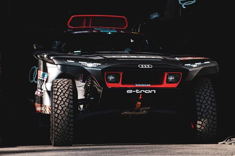 Audi debuta y quiere la victoria. Foto: @dakar