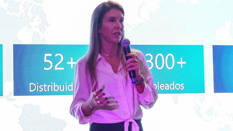 Jimena Dubini, Key Account Manager de Exomind en BTL. Jimena Dubini, Key Account Manager de Exomind en BTL.