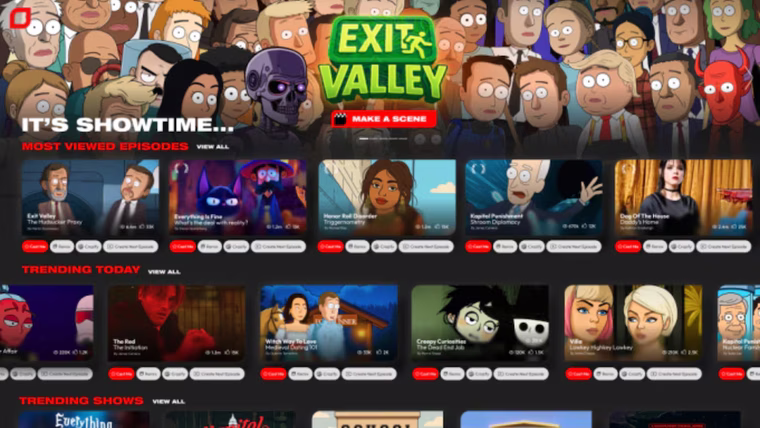 Prueba Showrunner y disfruta de la inteligencia artificial. Prueba Showrunner y disfruta de la inteligencia artificial. 