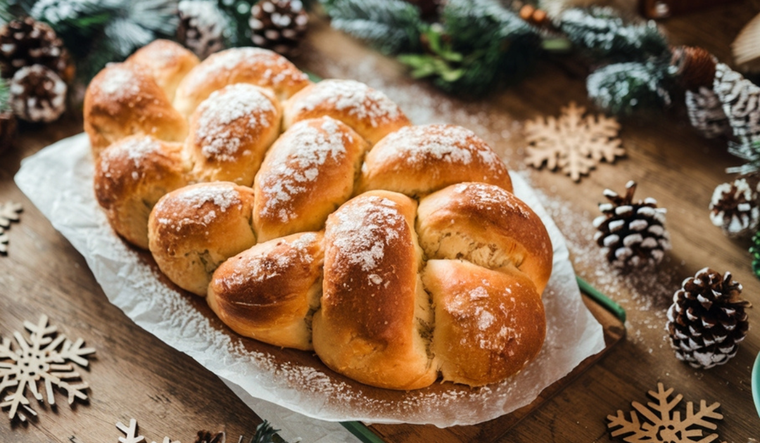 Receta tradicional de trenzas de brioche con azúcar para principiantes Foto: Shutterstock