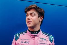 Franco Colapinto, de la pista al snack.