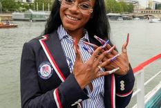 Así fueron las sorprendentes uñas de ShaCarri Richardson durante los Juegos Olímpicos de París 2024 Foto: Instagram Así fueron las sorprendentes uñas de ShaCarri Richardson durante los Juegos Olímpicos de París 2024 Foto: Instagram