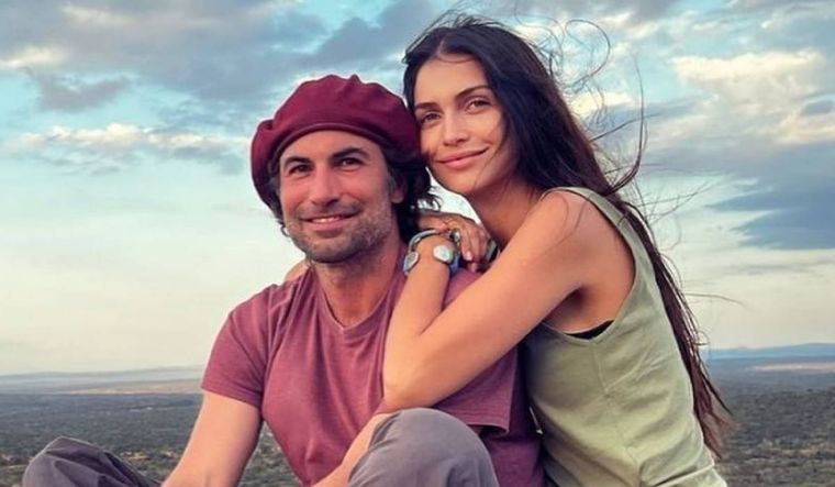 Zaira Nara y Jakob von Plessen, en los tiempos felices de la pareja.