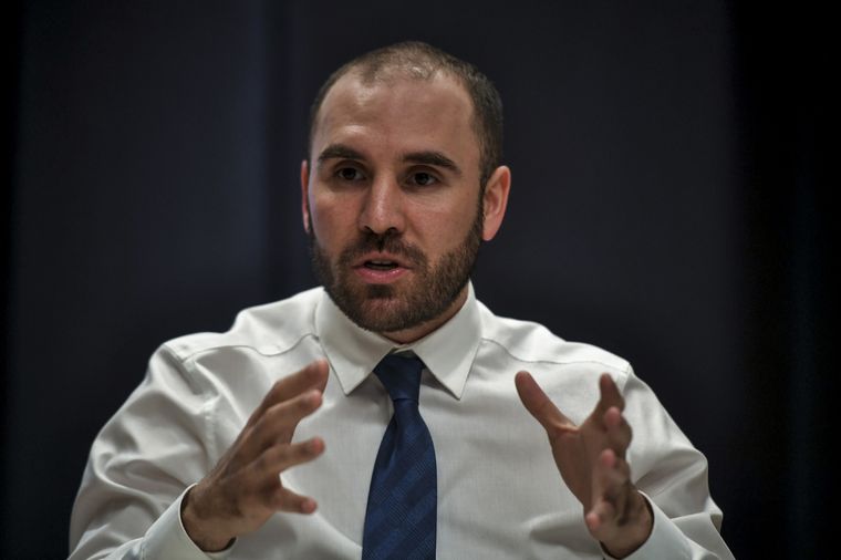 Martín Guzmán brindó una entrevista donde habló de la inflación Foto: Télam