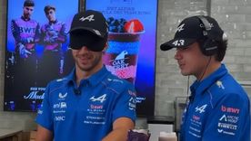 Colapinto y Gasly protagonizaron un nuevo desafío publicado por Alpine. Colapinto y Gasly protagonizaron un nuevo desafío publicado por Alpine.