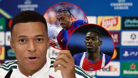 Kylian Mbappé fue tajante al ser comparado con Raphinha y Dembélé. Kylian Mbappé fue tajante al ser comparado con Raphinha y Dembélé.