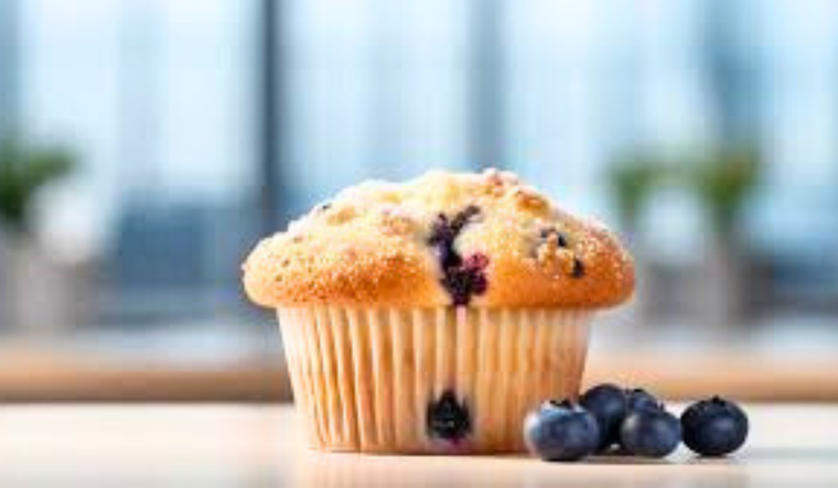 Muffins de arándanos caseros: receta tradicional Foto: Shutterstock