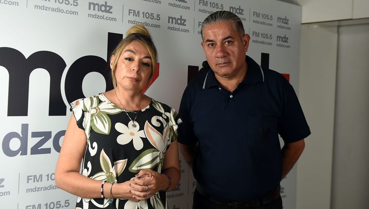 Los padres de Mariana Foto: Santiago Tagua/MDZ