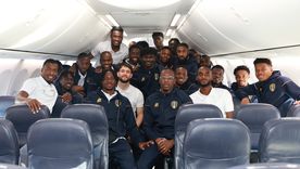 Los jugadores de Mauritania no podían creer que iban a jugar contra Argentina. Los jugadores de Mauritania no podían creer que iban a jugar contra Argentina.