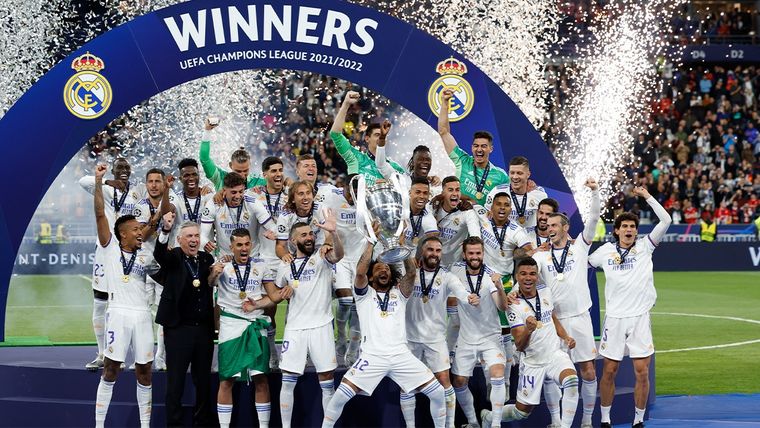 El Real festeja una nueva consagración. Foto: @realmadrid