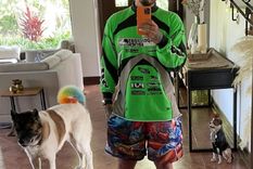 J Balvin: selfie en casa. Foto: Instagram