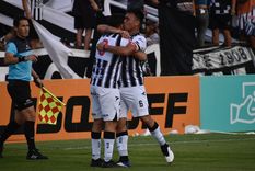 El festejo del gol de Gimnasia Foto: Prensa Gimnasia y Esgrima de Mendoza El festejo del gol de Gimnasia Foto: Prensa Gimnasia y Esgrima de Mendoza