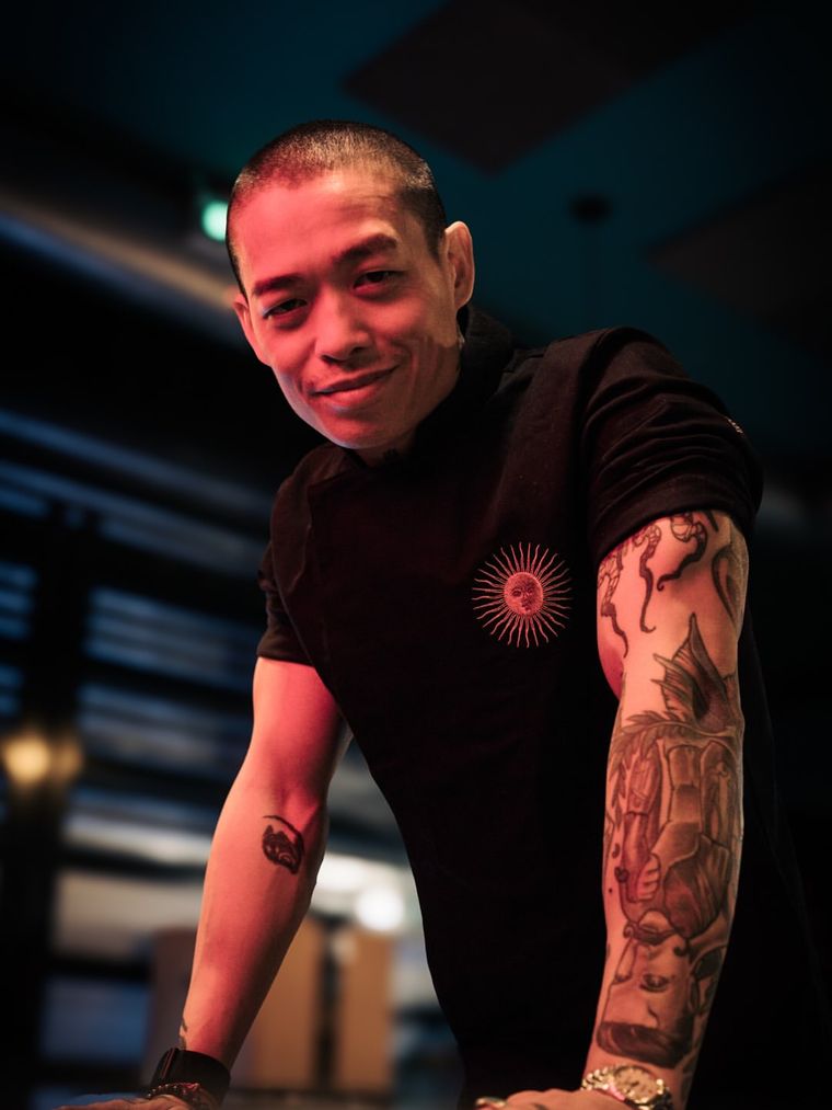 El chef Walter Lui. Foto: @ecco.uniformes