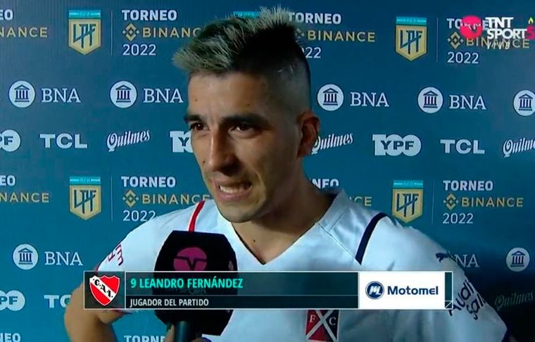 Leandro Fernández realizó una cruda confesión personal después de la goleada en Santa Fe.