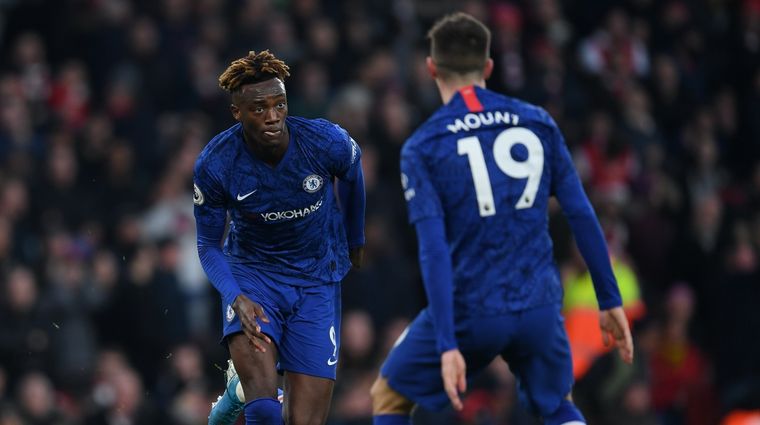 Abraham le dio el triunfo a los Blues Chelsea FC Foto: Chelsea FC