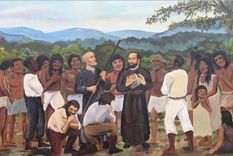 Imagen con la que se recuerda a los Mártires del Zenta Foto: AICA Prensa