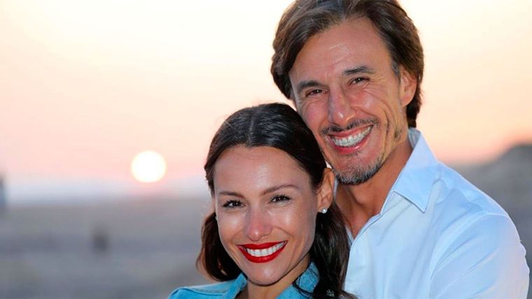 Recuerdo de Pampita y Roberto. Recuerdo de Pampita y Roberto.