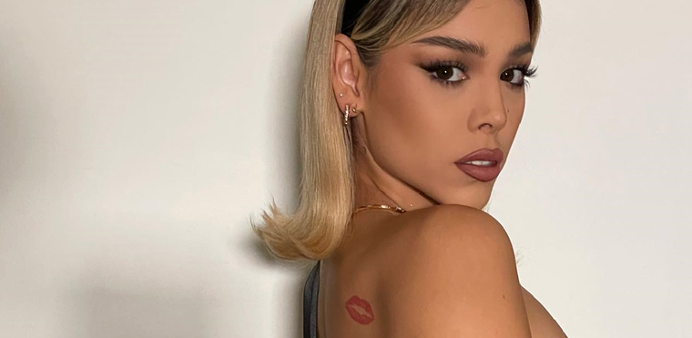 Danna Paola, la joven cantante pisa fuerte en el mundo de la moda. Foto: Instagram  @dannapaola