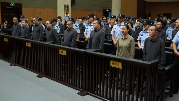 Un total de 39 miembros de la familia Ming fueron condenados el lunes.