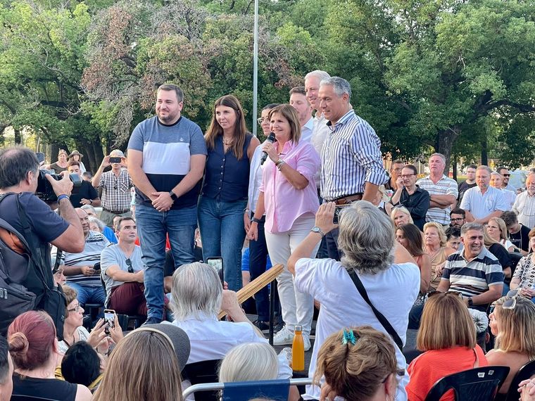 Patricia Bullrich llevó su campaña a Rosario