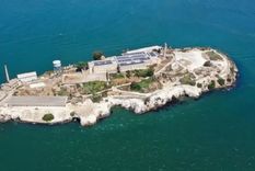 La cárcel está en una isla cerca del puente Golden Gate de San Francisco. Foto: GETTY IMAGES