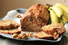 Cómo preparar un delicioso pan de banana (Shutterstock).