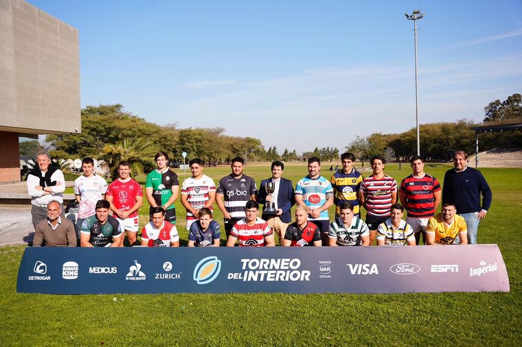 Se presentó el Torneo del Interior, en donde competirán Marista y Los Tordos. Foto: Unión Argentina de Rugby
