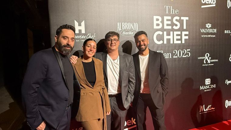 Los cuatro mendocinos premiados.