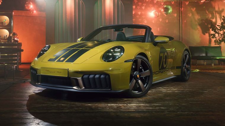 Porsche 911 Spirit 70: motor híbrido de 541 CV y detalles inspirados en los 70