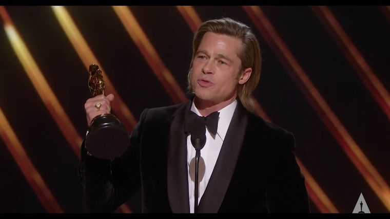 Brad Pitt se vuelve más atractivo con los años. Foto: YouTube - Oscars