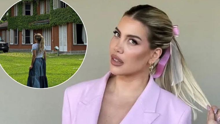 Las imágenes de la gran mansión de Wanda Nara en Italia. / @wanda_nara