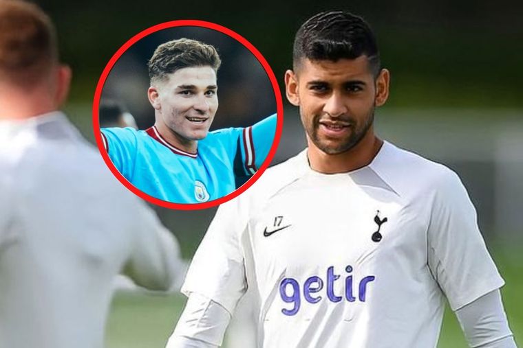 El Cuti Romero y una advertencia para Julián Álvarez.