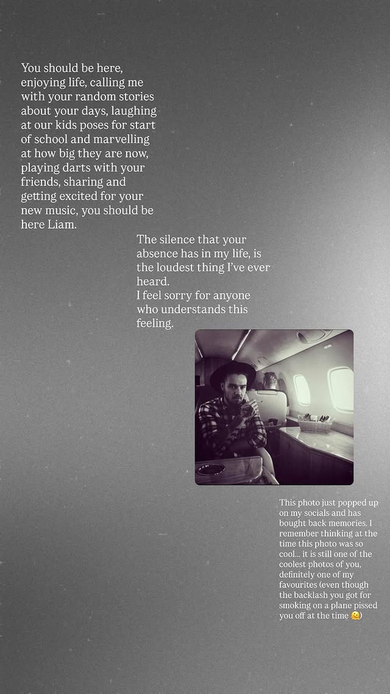 Un recuerdo de Liam Payne. Créditos: Instagram / roo0990