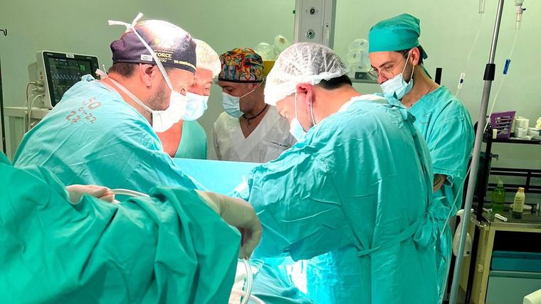 La intervención en el Hospital Regional de Malargüe. 