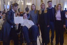 El exsenador fue homenajeado en la Legislatura porteña. El exsenador fue homenajeado en la Legislatura porteña.