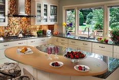 Así es una cocina moderna con calidez, estilo, confort y suavidad. Créditos: thymeandplacedesign.com