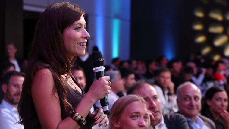 Agustina Hanna (Ruca Malén) presentó una garnacha que fue aplaudida por todos. Agustina Hanna (Ruca Malén) presentó una garnacha que fue aplaudida por todos.