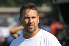 Fabbiani posteó una foto con la camiseta de Spreen. Foto: NA