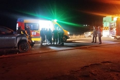 El conductor de la camioneta se encontraba en estado de ebriedad. El conductor de la camioneta se encontraba en estado de ebriedad.