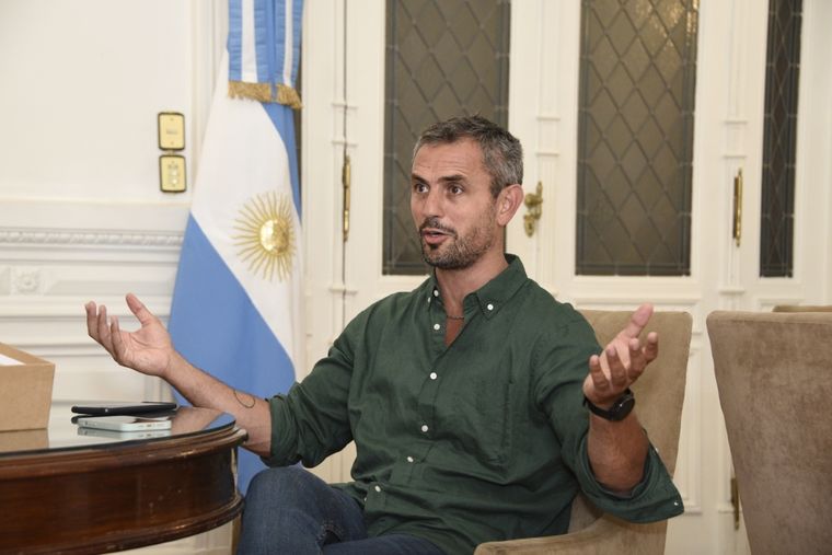 Menem Martín Menem defendió el Gobierno de Milei y analizó los pasos a seguir desde Diputados. Crédito: Juan Mateo Aberastain Zubimendi Foto: Juan Mateo Aberastain Zubimendi