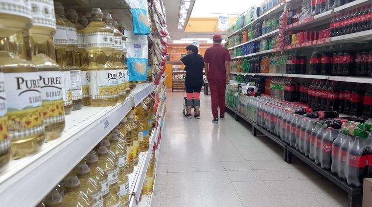 Los alimentos siguen en la punta de los aumentos de precios Foto: Maximiliano Ríos/MDZ