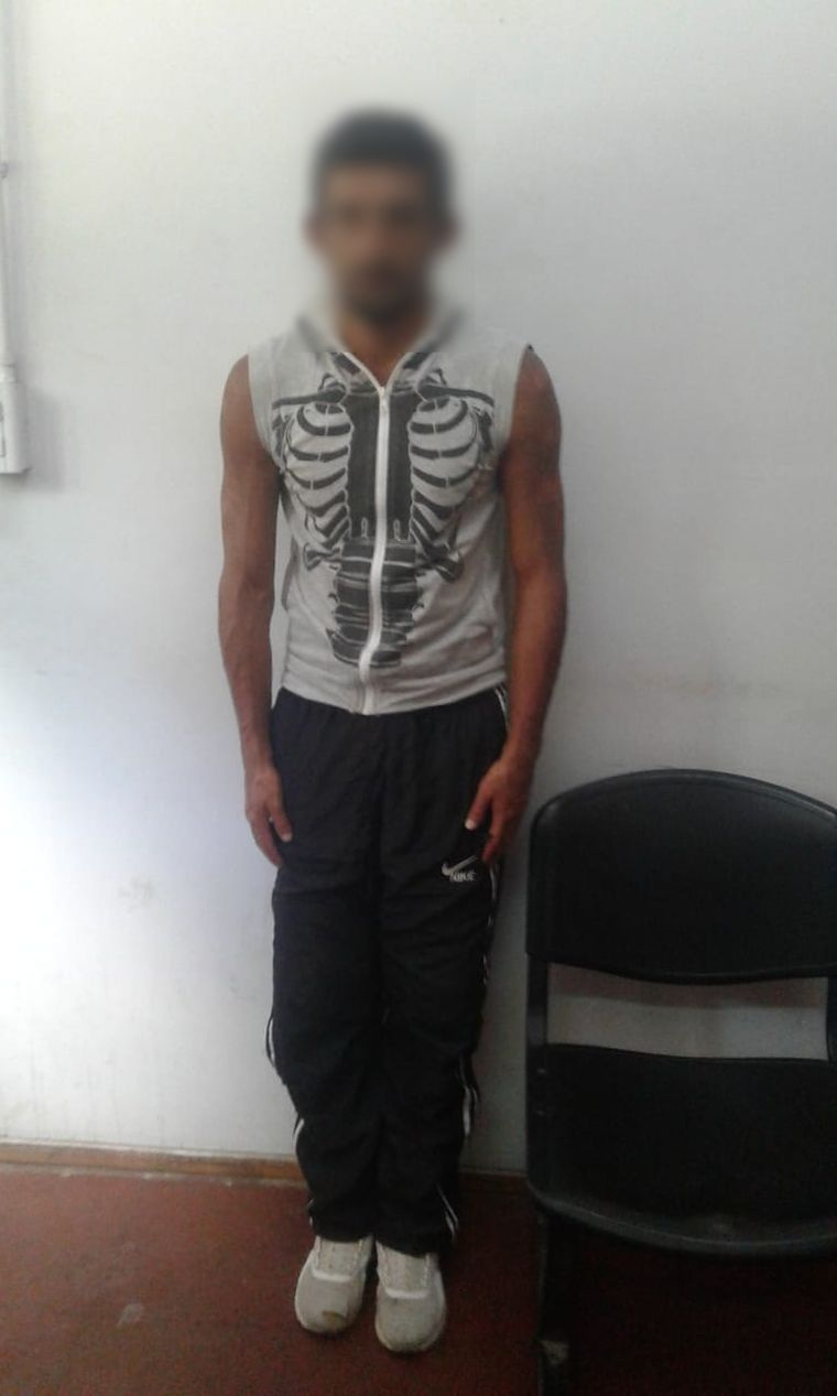 Sin la bici El sospechoso fue detenido en el peaje de La Paz.