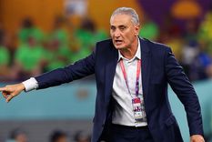 Tite durante el Mundial de Qatar 2022 con la Selección de Brasil. Foto: EFE