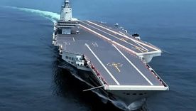 Fujian, el poderoso portaaviones de China, incorporado ya a acciones de defensa. Foto China Global Fujian, el poderoso portaaviones de China, incorporado ya a acciones de defensa. Foto China Global