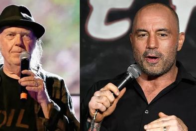 MDZol | Foto: GETTY IMAGES. El rockero Neil Young acusó al comediante Joe Rogan de esparcir desinformación en su podcast.