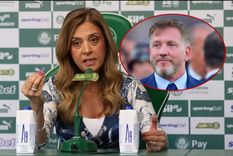 Leila Pereira, presidenta del Palmeiras, fulminó a Domínguez, lo acusó de no entender el racismo y llevó el reclamo a la FIFA. Foto: @geglobo