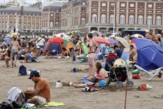 La Playa Bristol en Mar del Plata es una de las elegidas Foto: Télam