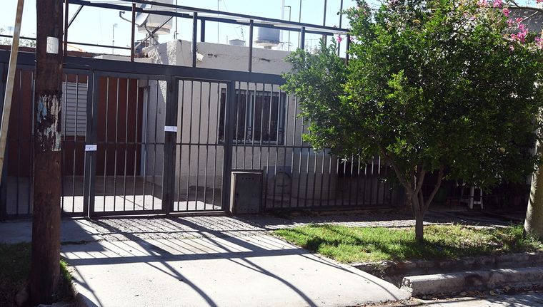 La vivienda de Godoy Cruz en la que sucedió el hecho Foto: ALF PONCE MERCADO / MDZ